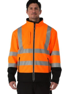 Refrigiwear HiVis Softshell Jacket -Refrigiwear 0000 9291 HiVis Softshell Jacket Model 38394.1674246502