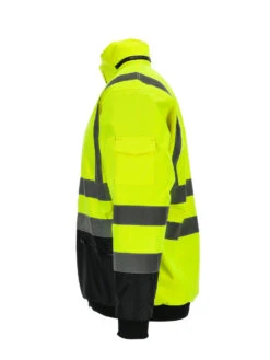 Refrigiwear HiVis Waterproof Bomber Jacket -Refrigiwear 0000s 0002 8200 HIVIS Bomber Jacket L 74796.1662507029