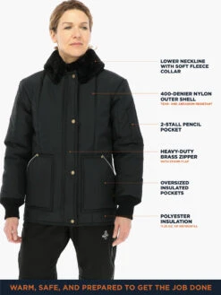 Refrigiwear Women's Iron-Tuff® Coat 12 Refrigiwear Women's Iron-Tuff® Coat -Refrigiwear 0323 Women s Iron Tuff Coat 24362.1682358520