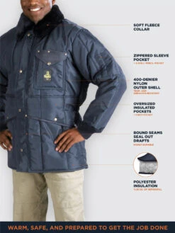 Refrigiwear Iron-Tuff® Jackoat™ 20 Refrigiwear Iron-Tuff® Jackoat™ -Refrigiwear 0342 Iron Tuff Jackoat Insulated Workwear Jacket 90128.1682358600