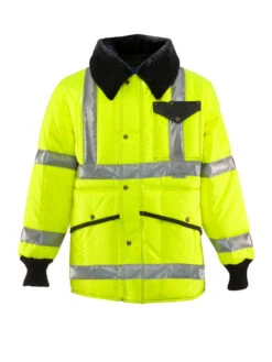 Refrigiwear 43 Refrigiwear HiVis Iron-Tuff® Jackoat™ With Reflective Tape
