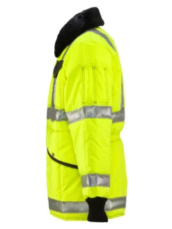 Refrigiwear HiVis Iron-Tuff® Jackoat™ With Reflective Tape -Refrigiwear 0342RHVLL2 L 57776.1660053477.1280.1280 38702.1662506587