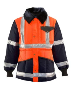 Refrigiwear HiVis Iron-Tuff® Two-Tone Jackoat™ -Refrigiwear 0342TTHVO F New 91759.1660053481.1280.1280 76300.1662506622