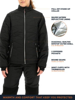 Refrigiwear Women's Quilted Jacket 12 Refrigiwear Women's Quilted Jacket -Refrigiwear 0423 Women s Quilted Jacket 21923.1682359111