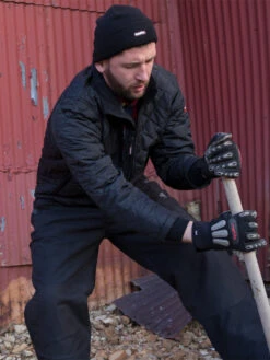 Refrigiwear EnduraQuilt Diamond Quilted Puffer Jacket -Refrigiwear 0444BLK Model 62685.1702488609