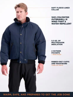 Refrigiwear ChillBreaker™ Jacket -Refrigiwear 0450 Chillbreaker Jacket Blue 10980.1693488466