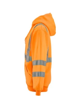 Refrigiwear HiVis Hooded Sweatshirt 17 Refrigiwear HiVis Hooded Sweatshirt -Refrigiwear 0484RHVO L 60641.1698843998