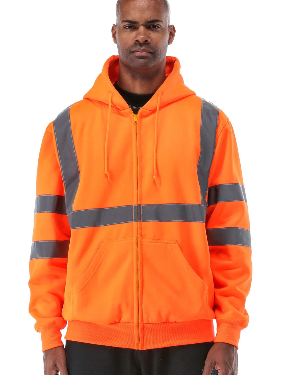 Refrigiwear HiVis Hooded Sweatshirt 10 Refrigiwear HiVis Hooded Sweatshirt - Image 10