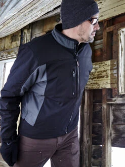 Refrigiwear Insulated Softshell Jacket -Refrigiwear 0490 BLK Denver 16843.1667838625
