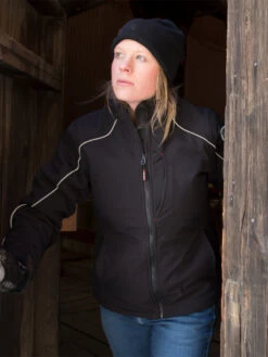 Refrigiwear Women's Insulated Softshell Jacket -Refrigiwear 0493BLK Model 13053.1699388150