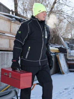 Refrigiwear Extreme Softshell Jacket 12 Refrigiwear Extreme Softshell Jacket -Refrigiwear 0790BLK Model 37688.1667838565