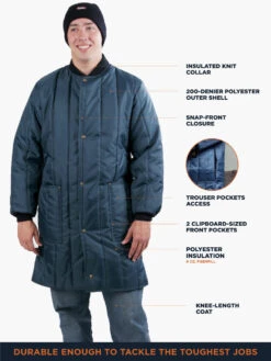 Refrigiwear Econo-Tuff® Frock Liner -Refrigiwear 0934 Econo Tuff Frock Liner 70052.1682360830