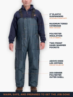 Refrigiwear Econo-Tuff® High Bib Overalls -Refrigiwear 0985 Econo Tuff Bib 58550.1682360892