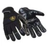Refrigiwear Mechanics Gloves: M ( 8 ), -10°F Min Temp, Silicone, Slip-On Cuff, Black, 1 PR