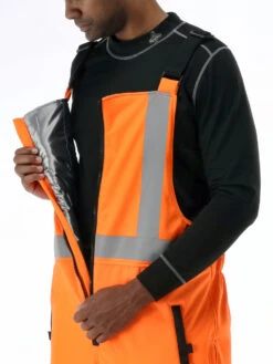Refrigiwear HiVis Insulated Softshell High Bib Overalls 21 Refrigiwear HiVis Insulated Softshell High Bib Overalls -Refrigiwear 7497HVO Inner lining 20425.1692735356
