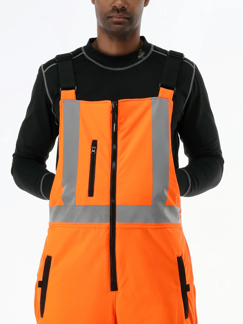Refrigiwear HiVis Insulated Softshell High Bib Overalls 10 Refrigiwear HiVis Insulated Softshell High Bib Overalls - Image 10