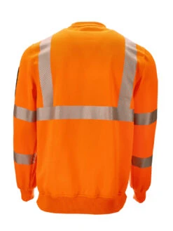 Refrigiwear HiVis Crewneck Sweatshirt -Refrigiwear 8475HVO B 84819.1690222792