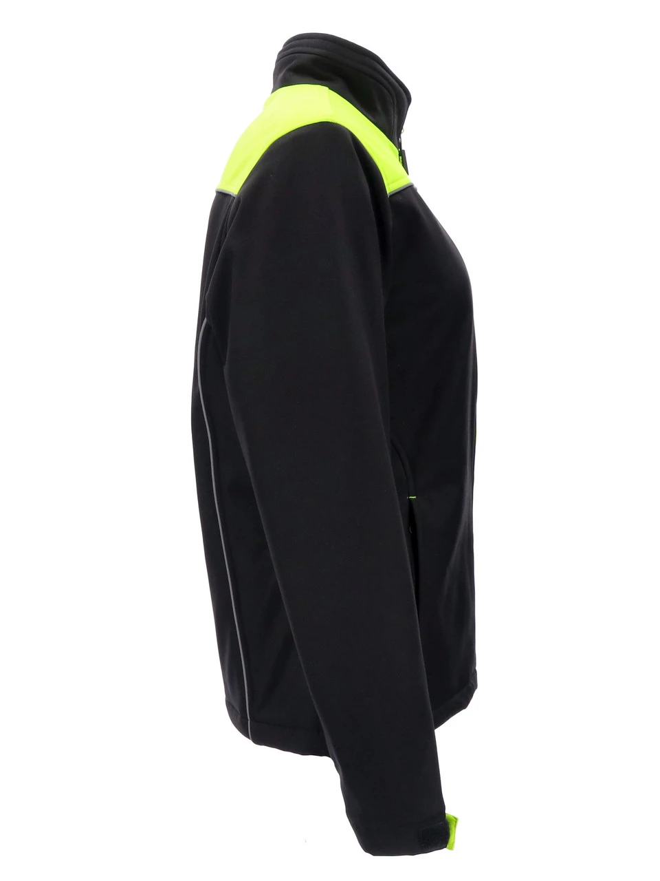 Refrigiwear Women's Two-Tone HiVis Insulated Softshell Jacket 3 Refrigiwear Women's Two-Tone HiVis Insulated Softshell Jacket - Image 3