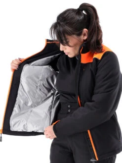 Refrigiwear Women's Two-Tone HiVis Insulated Softshell Jacket 31 Refrigiwear Women's Two-Tone HiVis Insulated Softshell Jacket -Refrigiwear 8593HVO inside lining 20621.1690222657