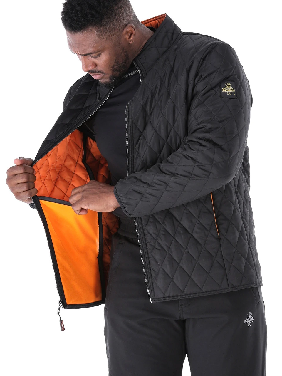 Refrigiwear Lightweight Diamond Quilted Jacket 2 Refrigiwear Lightweight Diamond Quilted Jacket - Image 2