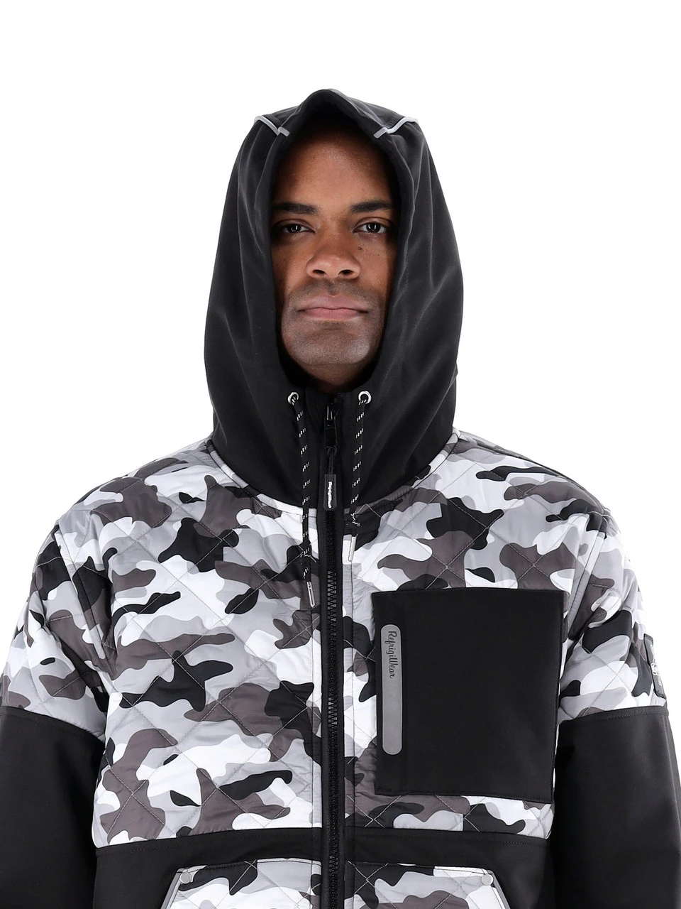 Refrigiwear Camo Diamond Quilted Hooded Jacket 6 Refrigiwear Camo Diamond Quilted Hooded Jacket - Image 6