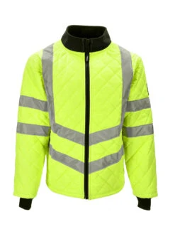 Refrigiwear HiVis Diamond Quilted Jacket -Refrigiwear 8730 F 97740.1693496990