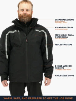 Refrigiwear 3-in-1 Rainwear Jacket 15 Refrigiwear 3-in-1 Rainwear Jacket -Refrigiwear 9188 3n1 Rainwear Jacket 22857.1682361975