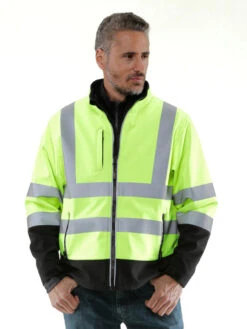 Refrigiwear HiVis Softshell Jacket -Refrigiwear 9291HVL Model 52480.1667838604