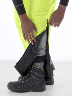 Refrigiwear HiVis Insulated Waterproof Pants -Refrigiwear 9325 boot zipper 42410.1689791442
