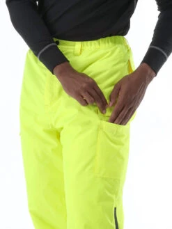 Refrigiwear HiVis Insulated Waterproof Pants -Refrigiwear 9325 side pocket 98344.1689791442