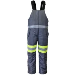 RefrigiWear Men's Freezer Edge Warm Insulated Bib Overalls With Reflective Tape -Refrigiwear GUEST 0fee1306 dbb4 49dd 805d 3c6e647948ff