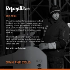 RefrigiWear Double Layer Acrylic Knit Black Winter Headband -Refrigiwear GUEST 15b00c3d f937 4c5c bae8 305cab6865d9