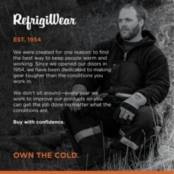 RefrigiWear Men's Iron-Tuff Enhanced Visibility Insulated High Bib Overalls With Reflective Tape 10 RefrigiWear Men's Iron-Tuff Enhanced Visibility Insulated High Bib Overalls With Reflective Tape -Refrigiwear GUEST 35c5e5cd a43c 44e1 83b2 7067e90517b9