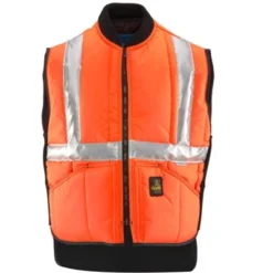 RefrigiWear Iron-Tuff High Visibility Insulated Safety Vest With Reflective Tape -Refrigiwear GUEST 40bc24b2 1561 40d5 bbb8 e2931de6bf69