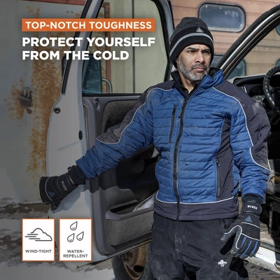 RefrigiWear Men's Frostline Insulated Jacket With Performance-Flex 3 RefrigiWear Men's Frostline Insulated Jacket With Performance-Flex - Image 3