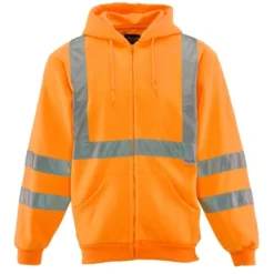 RefrigiWear High Visibility Hi Vis Fleece Hooded Sweatshirt -Refrigiwear GUEST 7a8cb015 47b3 4192 8e27 40fa4a10ae0b