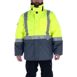 RefrigiWear High Visibility Freezer Edge Insulated Jacket With Reflective Tape -Refrigiwear GUEST 7c670a7e d148 4edb 95e7 ea1351cbc477