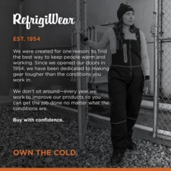 RefrigiWear Women's Insulated Softshell Bib Overalls With Reflective Piping 10 RefrigiWear Women's Insulated Softshell Bib Overalls With Reflective Piping -Refrigiwear GUEST 8c4fed99 fd94 4e1f afbc 144ad5fb5857