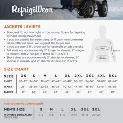 RefrigiWear Men's Warm Cooler Wear Lightweight Fiberfill Insulated Workwear Vest -Refrigiwear GUEST accff505 ca27 4f9a b45f fc1b734d00a2