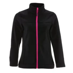 RefrigiWear Women's Warm Softshell Jacket Full Zip With Micro Fleece Lining
