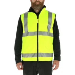RefrigiWear High Visibility Orange Reflective Reversible Softshell Safety Vest -Refrigiwear GUEST b84f3118 34b9 4c81 a222 ec11539fe2c8
