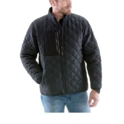 RefrigiWear Men's Insulated Diamond Quilted Jacket With Fleece Lined Collar 11 RefrigiWear Men's Insulated Diamond Quilted Jacket With Fleece Lined Collar -Refrigiwear GUEST bda0b493 e3a9 4c40 a25a 972be82a227b