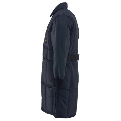 RefrigiWear Men's Insulated Iron-Tuff Inspector Coat Knee-Length Workwear Parka 3 RefrigiWear Men's Insulated Iron-Tuff Inspector Coat Knee-Length Workwear Parka - Image 3