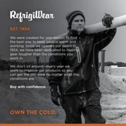 RefrigiWear Men's Insulated PolarForce Hybrid Fleece Jacket With HiVis Piping -Refrigiwear GUEST c96c1cbe e787 48f7 8d13 f6c3fc5d078f