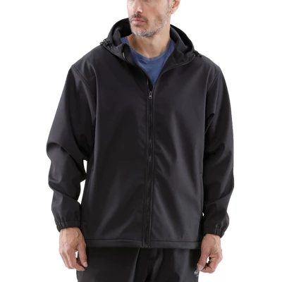 RefrigiWear Men's Warm Water-Resistant Lightweight Softshell Jacket With Hood 6 RefrigiWear Men's Warm Water-Resistant Lightweight Softshell Jacket With Hood - Image 6