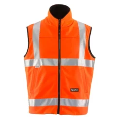 RefrigiWear High Visibility Orange Reflective Reversible Softshell Safety Vest -Refrigiwear GUEST e0d7a5c2 d229 49c5 9f83 49a740b5e2d8