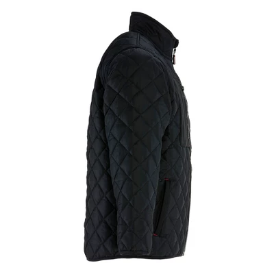 RefrigiWear Men's Insulated Diamond Quilted Jacket With Fleece Lined Collar 4 RefrigiWear Men's Insulated Diamond Quilted Jacket With Fleece Lined Collar - Image 4