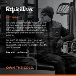 RefrigiWear Men's Warm Cooler Wear Lightweight Fiberfill Insulated Workwear Vest -Refrigiwear GUEST eade9a13 c14c 4be2 b9fa f2c77ec58ad4
