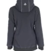 RefrigiWear Women's Hybrid Dual-Layered Jersey Knit Hooded Sweatshirt