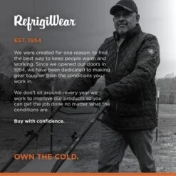 RefrigiWear Men's Lightweight Warm Insulated Diamond Quilted Jacket -Refrigiwear GUEST f355f5ea 5d88 4096 83c0 d8a148661946